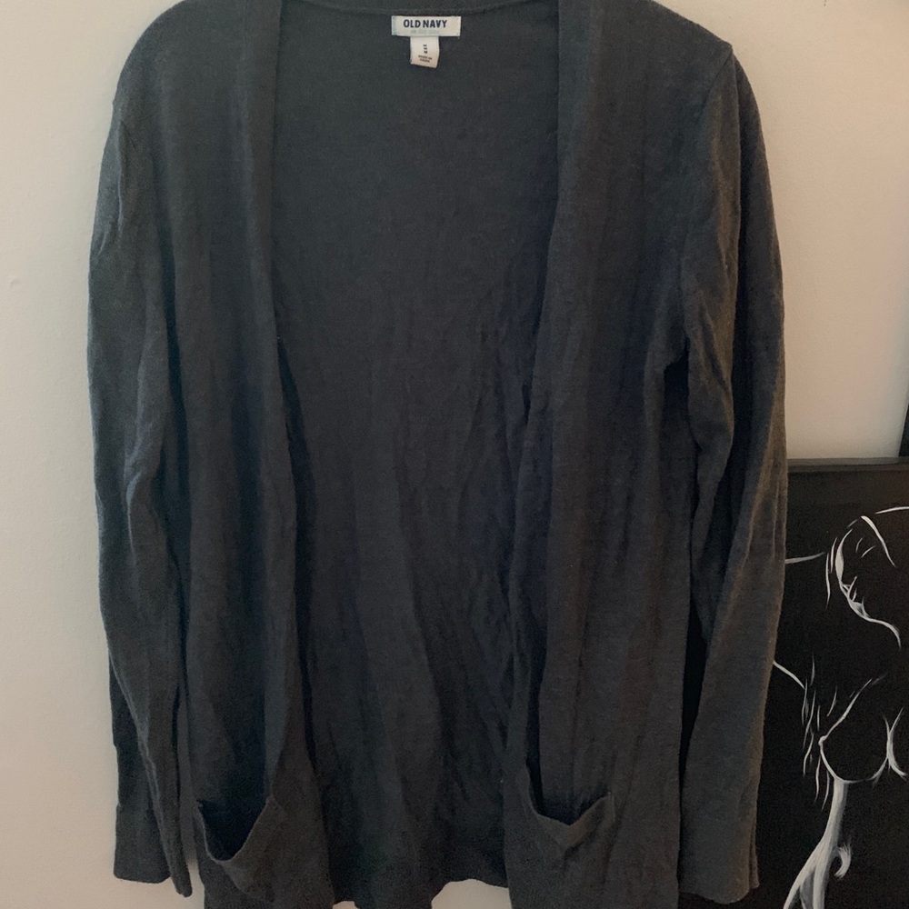 Old navy grey cardigan